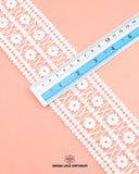 The size of the 'Center Filling Lace 22070' is given as '2.5' inches by placing a ruler on it