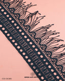 A Black 'Edging Jhalar Lace 880' with the 'Hamza Lace' sign and logo