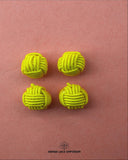 yellow 'Crochet Button CB84'