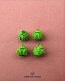 Green 'Crochet Button CB84'