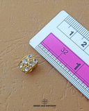 'Round Shape Button 243FBC' with ruler for size reference in the product image.