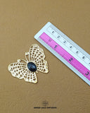 The size of the 'Butterfly Design Metal Accessory MA118' is indicated using a ruler.