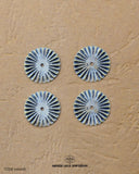'Round Shape Button MA445' - suitable for fashion and decorative purposes