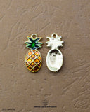 'Pineapple Design Button MA636' and the Brand Name 'Hamza Lace' written at the bottom