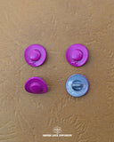 Purple 'Loop Shape Metal Button MB2'