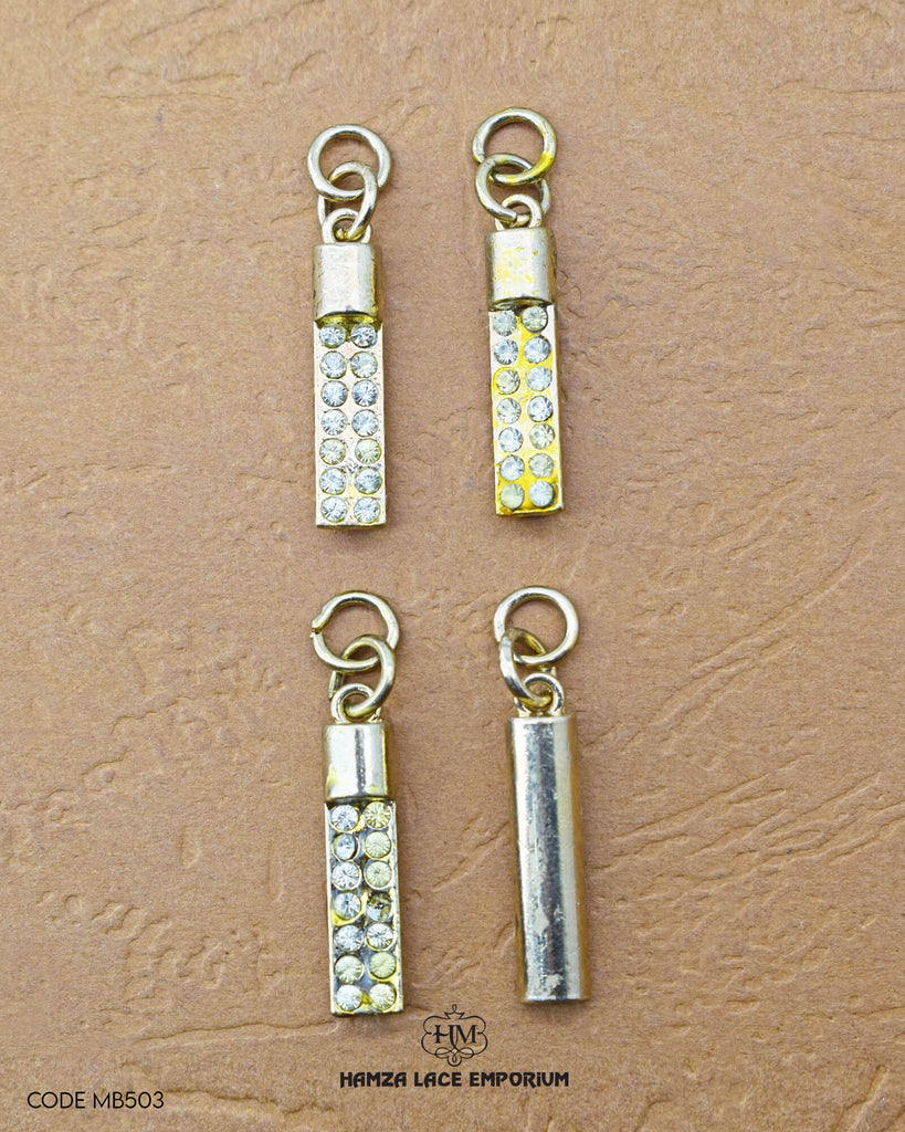 Hanging Button Drop Metal Hanging MB503 – Hamza Lace