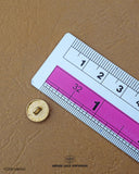 The size of the 'Metal Button MB540' is measured using a ruler.