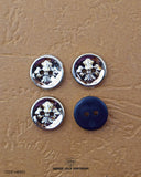 Round Shape Plastic Button MB853