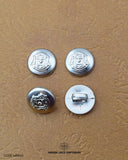 Silver Metal Button MB860