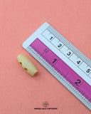 Size of the 'Hanging Wood Button WB62' is shown with a ruler
