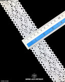 Size of the 'Center Filling Crochet Lace 21361' is shown with the help of a ruler as '2.5' inches