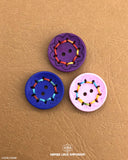 'Two Hole Plastic Button CB98' - suitable for fashion and decorative purposes