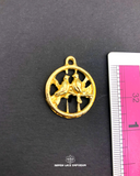 'Fancy Button FBC124' with ruler for size reference in the product image.