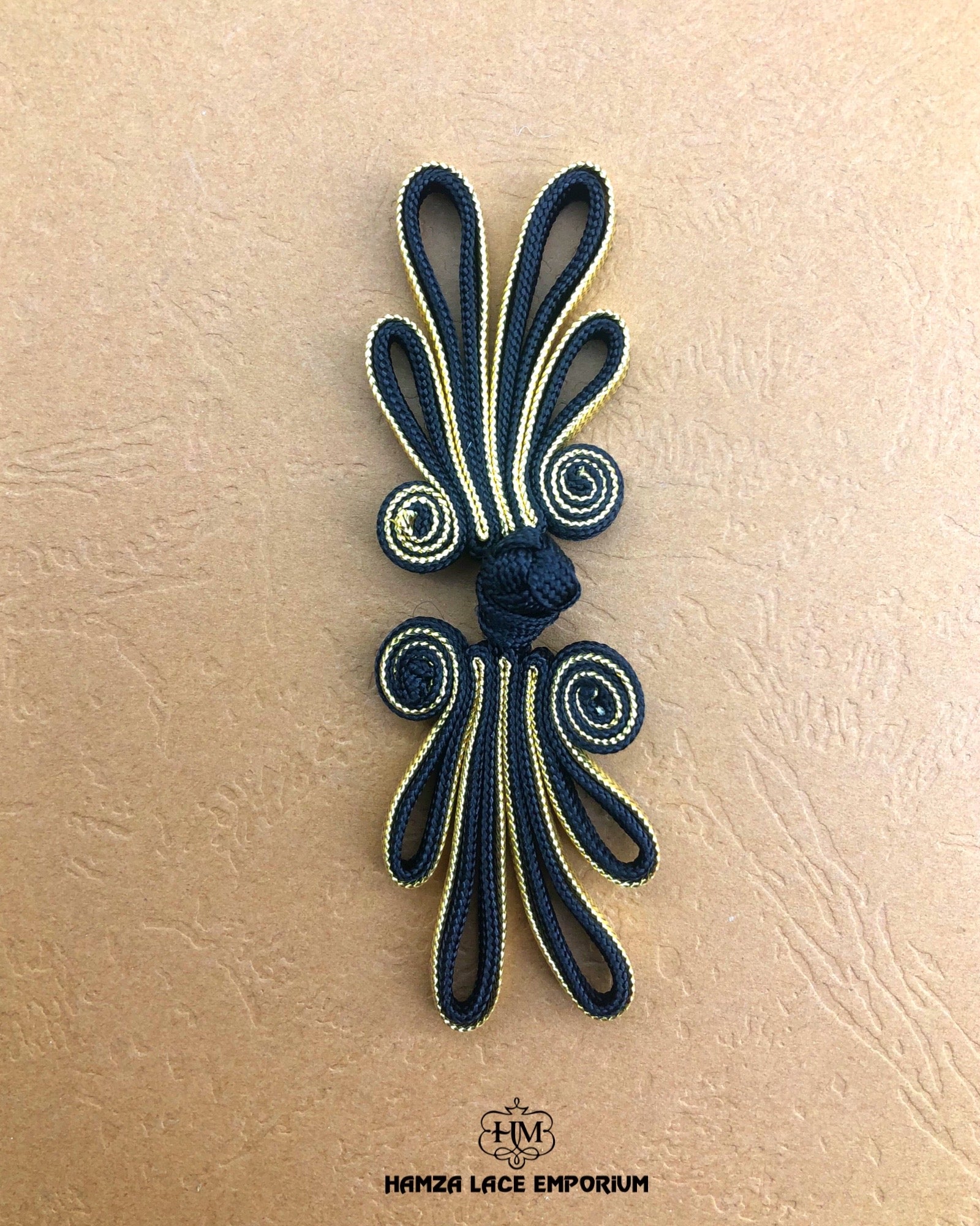 Chinese Button With String Chinese Button CB75 – Hamza Lace