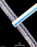Size of the 'Edging Blue Color Jhalar Lace 22034' is shown as '0.75' inches with the help of a ruler