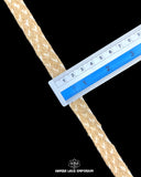 Size of the 'Center Filling Design Jute Lace 21581' is displayed with the help of a ruler