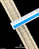 Size of the 'Center Filling Crochet Lace 06302' is shown with the help of a ruler as '1.5' inches