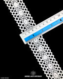 Size of the 'Center Filling Crochet Lace 05304' is shown with the help of a ruler as '1.5' inches