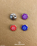 'Multi Colored Plastic ButtonsPB122' - suitable for fashion and decorative purposes