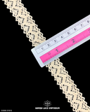 Size of the 'Center Filling Crochet Lace 21512' is shown with the help of a ruler as '0.75' inches