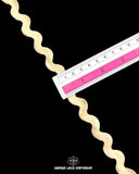 Size of the 'Center Filling Design Zig Zag Lace 21189' is displayed with the help of a ruler as '0.5' inches
