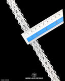 Size of the 'Center Filling Crochet Lace 21909' is given with the help of a ruler as '0.5' inches