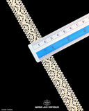 Size of the 'Center Filling Crochet Lace 14605' is shown with the help of a ruler as '0.5' inches